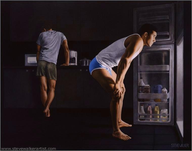 older gay men rim galleries from Bo gay art steve walker